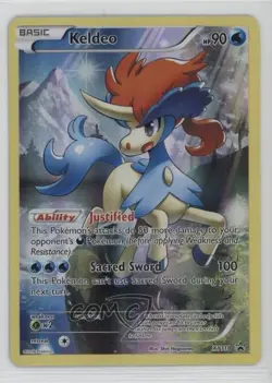 Keldeo Pokemon XY Black Star Promo #XY118 - Image 1