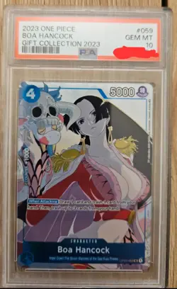2023 One Piece Boa Hancock Gift Collection PSA 10 English Eng - Image 1