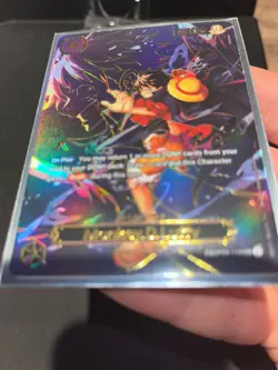 One Piece TCG Monkey D Luffy (OP09-119) SEC SP Englisch NM (PROXY) - Image 3