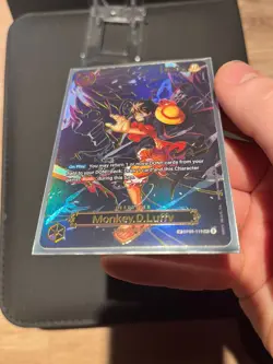 One Piece TCG Monkey D Luffy (OP09-119) SEC SP Englisch NM (PROXY) - Image 4