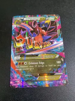 M Garchomp EX Holo Card XY168 2016 - Image 1
