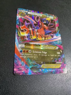 M Garchomp EX Holo Card XY168 2016 - Image 5