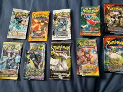 Pokemon Pack Sleeves, Old And New (no Cards) - Image 3