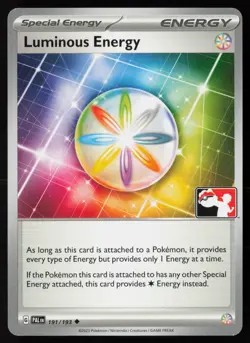 Pokemon Luminous Energy 191/193 Prize Pack Series Cards Non-Holo Pack Fresh - NM - Image 1