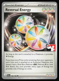 Pokemon Reversal Energy 192/193 Prize Pack Series Cards Non-Holo Pack Fresh - NM - Image 1