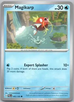 Magikarp 042 Paldea Evolved Normal Water Pokemon Card NM - Image 1