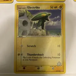 Old Pokemon TCG Team E- reader era Donphan Manectric Gulpin Swalot 7-Card Lot - Image 5