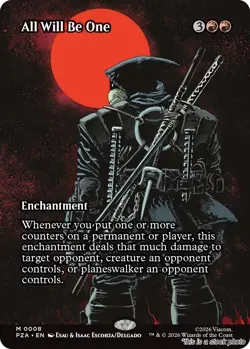 All Will Be One (Borderless) [PZA - 8] - NM TCG MTG - Image 1