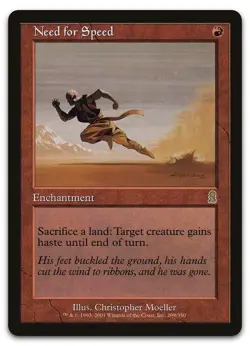 Need for Speed #209 (LP) Odyssey ODY Magic MTG - Image 1