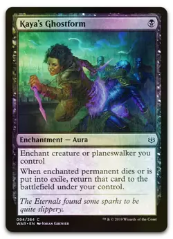 Kaya's Ghostform #94 (Foil) (NM) War of the Spark WAR Magic MTG - Image 1