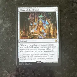 Altar of the Brood 216/269 MTG Khans of Tarkir Artifact Rare NM English - Image 1