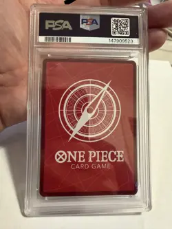 2025 ONE PIECE PROMOS DODGERS X ONE PIECE NIGHT #010 MONKEY D. LUFFY PSA 10 - Image 2