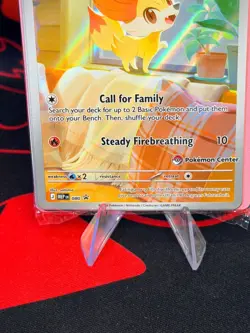 Pokemon TCG - Fennekin 080 Pokemon Center Stamped Promos Chaos Rising SEALED - Image 2