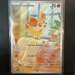 Fennekin 080 Chaos Rising Pokemon Center Stamped Promo - Image 1