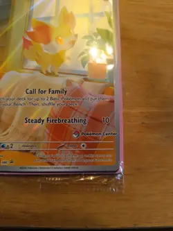 SEALED Fennekin 080 | Pokemon Center Stamped | Chaos Rising Promo | English TCG - Image 5