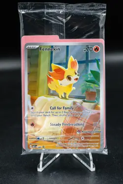 Pokemon Fennekin 080 Pokemon Center Sealed Stamped Promo | Chaos Rising ✨ - Image 1