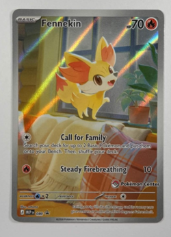 Fennekin 080 Pokemon Center Chaos Rising Stamped Promo - Image 1