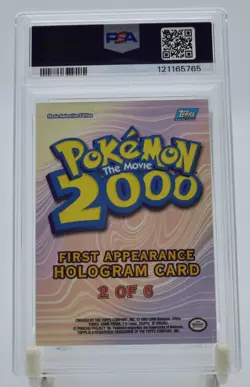 Slowking 2 Topps PSA 6 2000 Pokemon Movie 1st Appearance Holo Card Scarce - Image 2