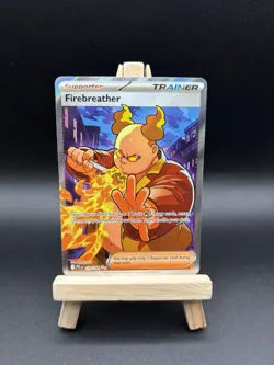 Fire Breather 119/094 Full Art - Phantasmal Flames - Trainer Pokemon card NM - Image 1