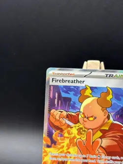 Fire Breather 119/094 Full Art - Phantasmal Flames - Trainer Pokemon card NM - Image 5