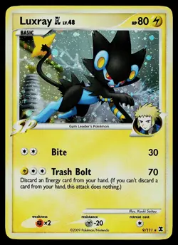 Pokemon Card - Luxray GL Rising Rivals 9/111 Holo Rare - Image 1