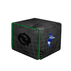 Premium Alcove Edge Deck Box for Magic: The Gathering - Sultai Design, 100 Cards - Image 1