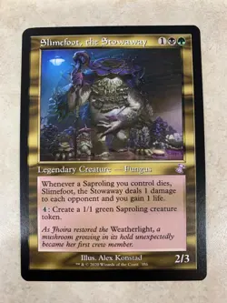Slimefoot, The Stowaway - MTG Magic Card - Time Spiral Remastered TSR - Image 1