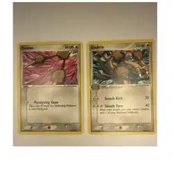 Pokemon TCG EX FireRed & LeafGreen Doduo 45/112 Dodrio 24/112 2-Card Lot - Image 1