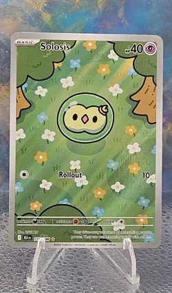 Solosis 118/086 Sv: Black Bolt Holo Rare Pokemon Card - Image 1
