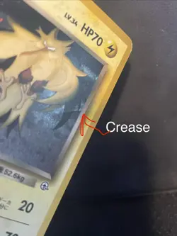 Pokemon Card Rockets Zapdos No. 145 Holo Japanese Gym Challenge Played ⚡ - Image 2