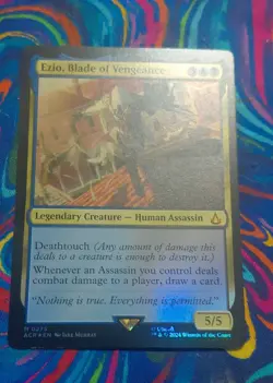 Ezio, Blade of Vengeance Universes Beyond: Assassin's Creed Foil - Image 1