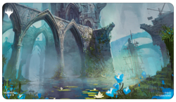 Ravnica Remastered Dimir Playmat for MTG - Watery Grave Artwork, Non-Slip Base - Image 1
