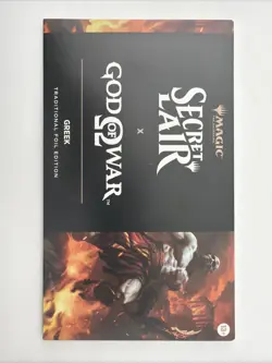 Magic The Gathering Secret Lair x God of War: Greek Foil Edition Sealed - Image 1