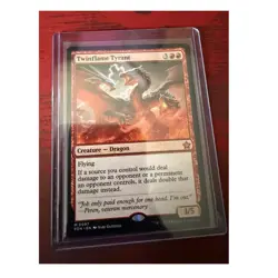 Wizards of the Coast Twinflame Tyrant Foundations 0097 Regular ENG Red Creature - Image 1