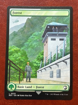 1x NM Double-sided Forest - 0025 L REX Universes Beyond: Jurassic World x1 - Image 2