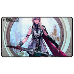 Magic: The Gathering Final Fantasy Black Stitched Playmat - 24"x13.5" - Image 2