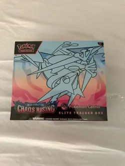 Pokemon TCG Chaos Rising Pokemon Center Elite Trainer Box (TEAR ON THE SIDE) - Image 1