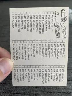 Carte Pokemon Dunkin Boomer #53 Persian 2000 Nintendo OCCASION - Image 3