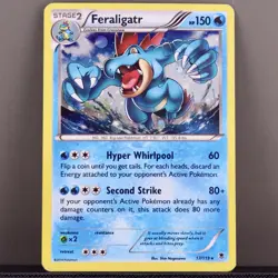 Pokemon Feraligatr 17/119 Cosmos Holo MP Rare Phantom Forces 2014 - Image 1