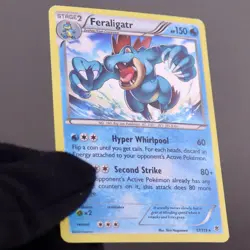 Pokemon Feraligatr 17/119 Cosmos Holo MP Rare Phantom Forces 2014 - Image 3