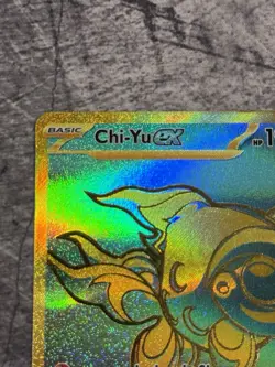 Pokemon TCG Chi-Yu EX 241/091 Sv: Paldean Fates Holo Card NM-M Card - Image 2