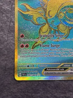 Pokemon TCG Chi-Yu EX 241/091 Sv: Paldean Fates Holo Card NM-M Card - Image 4