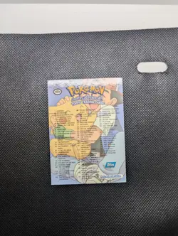 1999 Topps Pokemon TV Animation Edition Series 1 Checklist non holo # 2 - Image 3