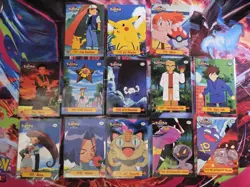 1999 Topps Pokemon TV Animation Edition Series 1 #TV1 - TV13 SET Pikachu Ash - Image 1