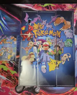 1999 Topps Pokemon TV Animation Edition Series 1 #TV1 - TV13 SET Pikachu Ash - Image 3