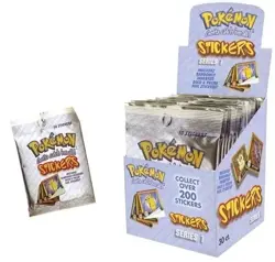 1999 Pokemon Vintage Artbox Stickers Series 1 Booster Pack Factory Sealed NEUF - Image 1