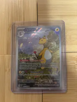 Pokemon TCG Chaos Rising Ampharos Illustration Rare Holo 090/086 Mint - Image 1