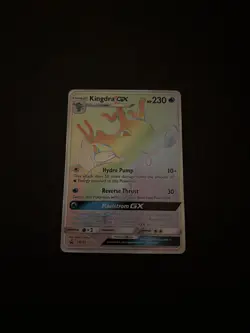 Kingdra GX SM155 Holo Pokemon Sun and Moon - Image 1