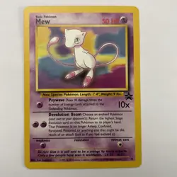 Pokemon Mew (8/53) Wizards Black Star Promos LP - Image 1