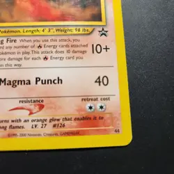 2000 Magmar #44 - Black Star Promo Non-Holo Rare - Pokemon TCG - MP - Image 3